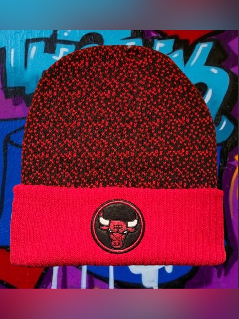 NBA Chicago Bulls New Era Cuffed Knit Beanie